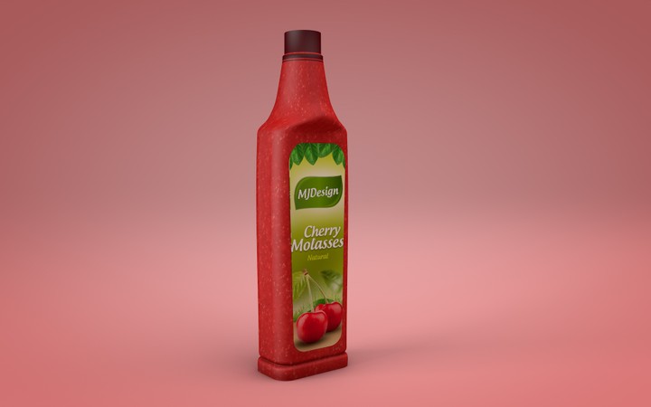 An advertisement for a ketchup product