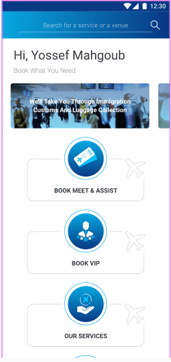 Mobile App (Android & IOS) for Cairo Airport