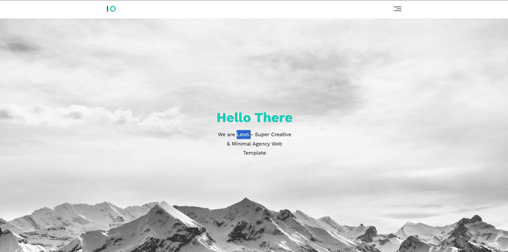 Leon agency website