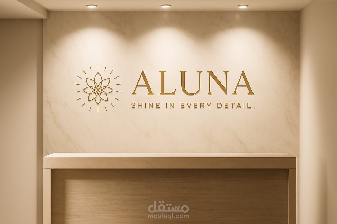 ALUNA — "Shine in Every Detail."