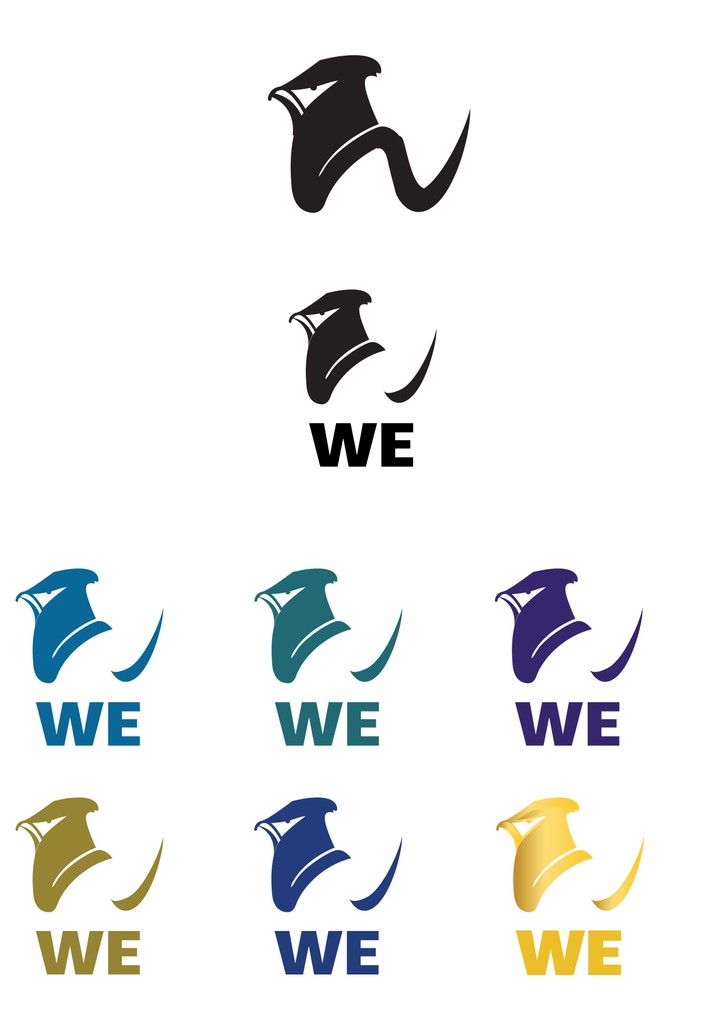 We (Telecom Egypt) logo