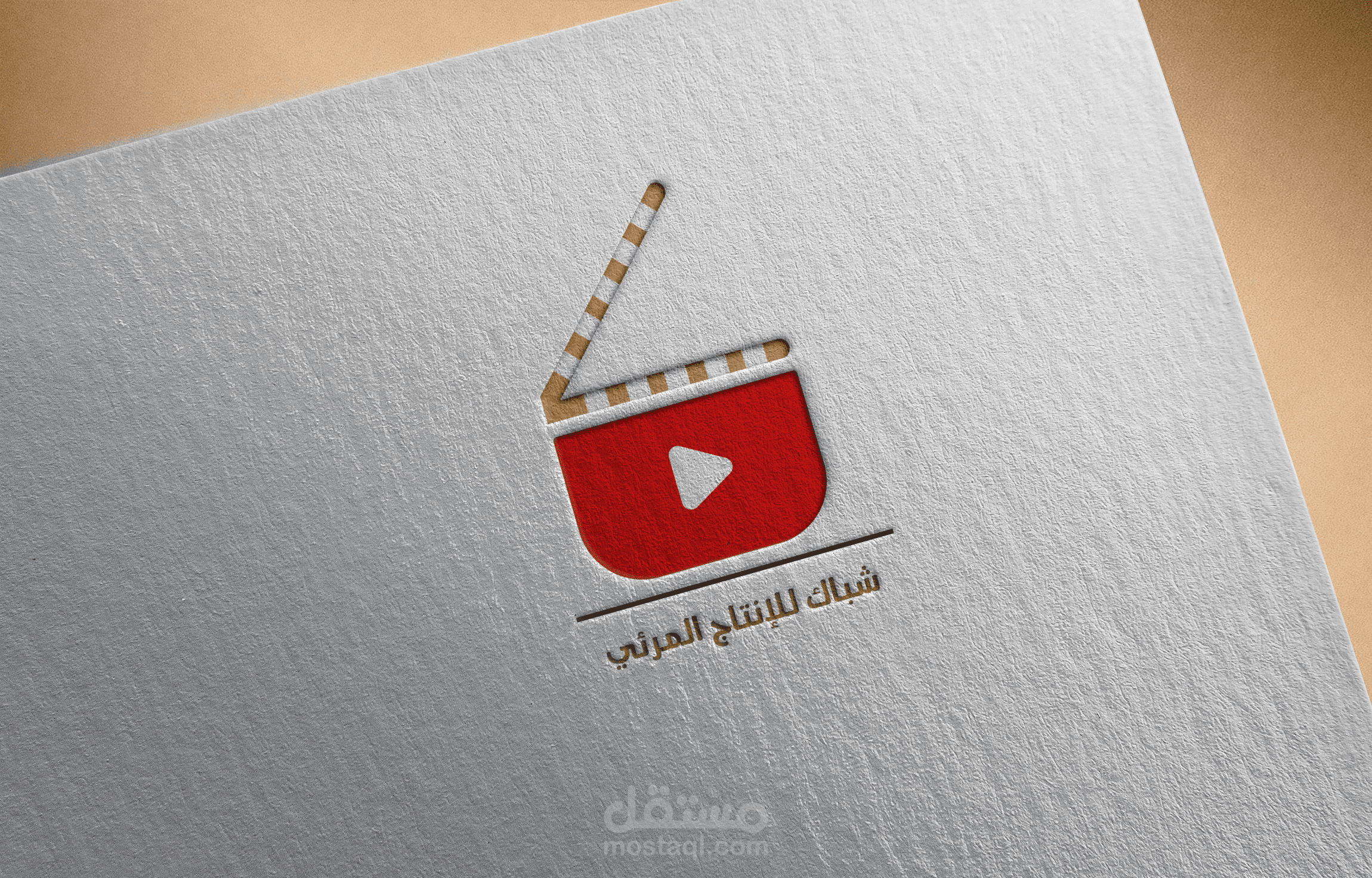 شعار لشركة إنتاج مرئي