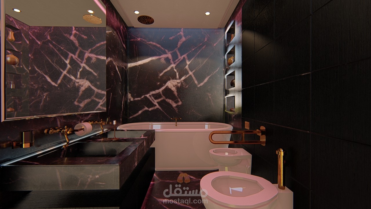 Luxury bath (حمام مودرن اعزكم الله)