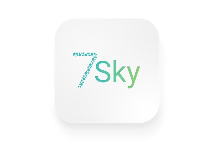 تصميم شعار 7 Sky