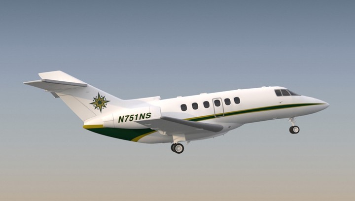 3D Modeling Nasjet airplane