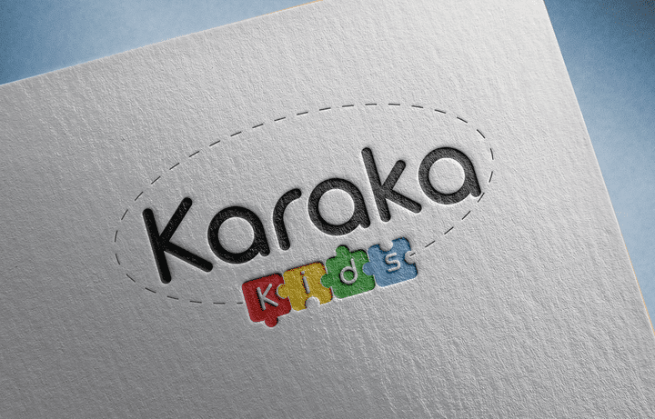 تصميمي لشعار " karaka kids"
