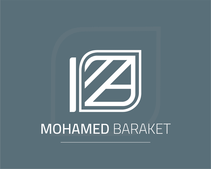 شعار "MOHAMED BARAKET"