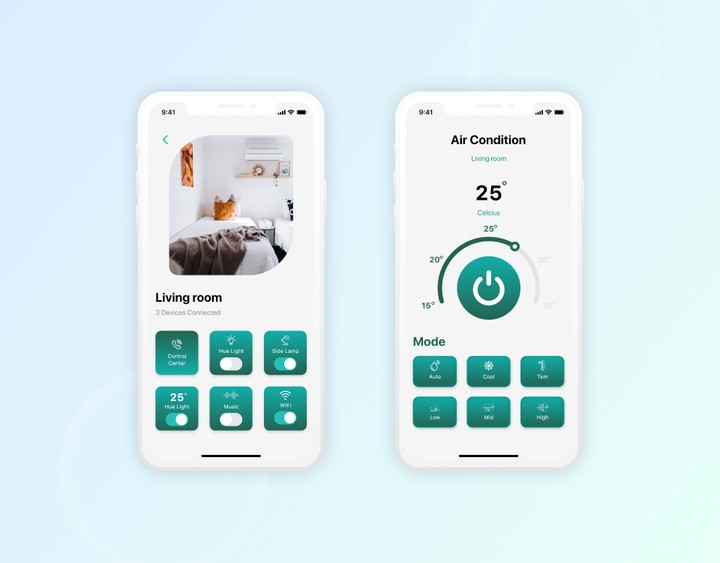 Air Conditioner App UI