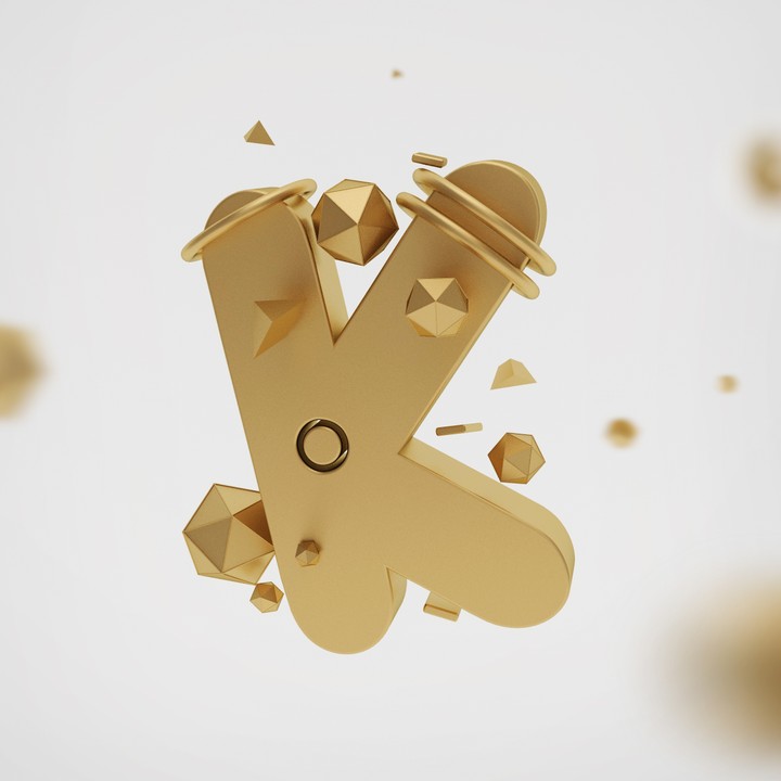 My logo in Realistic Gold 3D