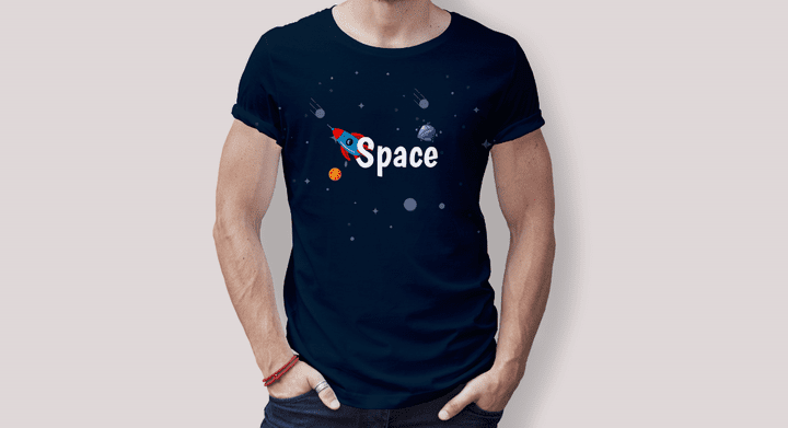 T-shirts | Space vector 1