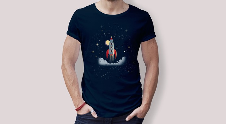 T-shirts | Space vector 2