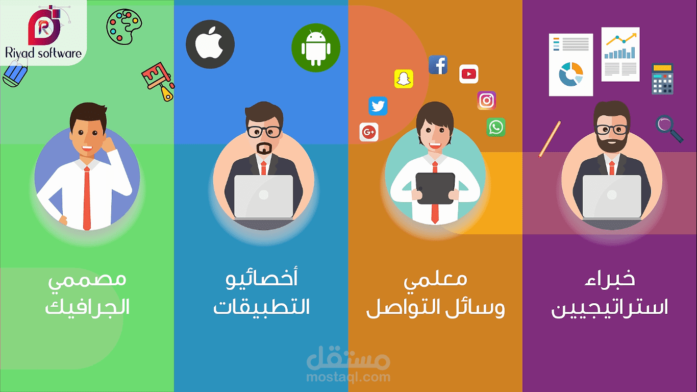 موشن جرافيك - برمجيات رياض