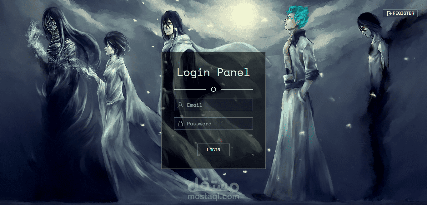 Login And Register System