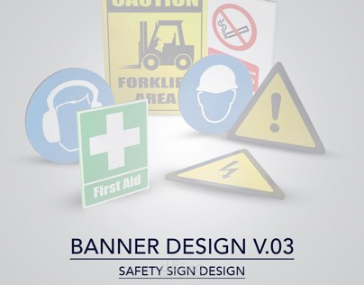 Banner design v.02 Safety Sign