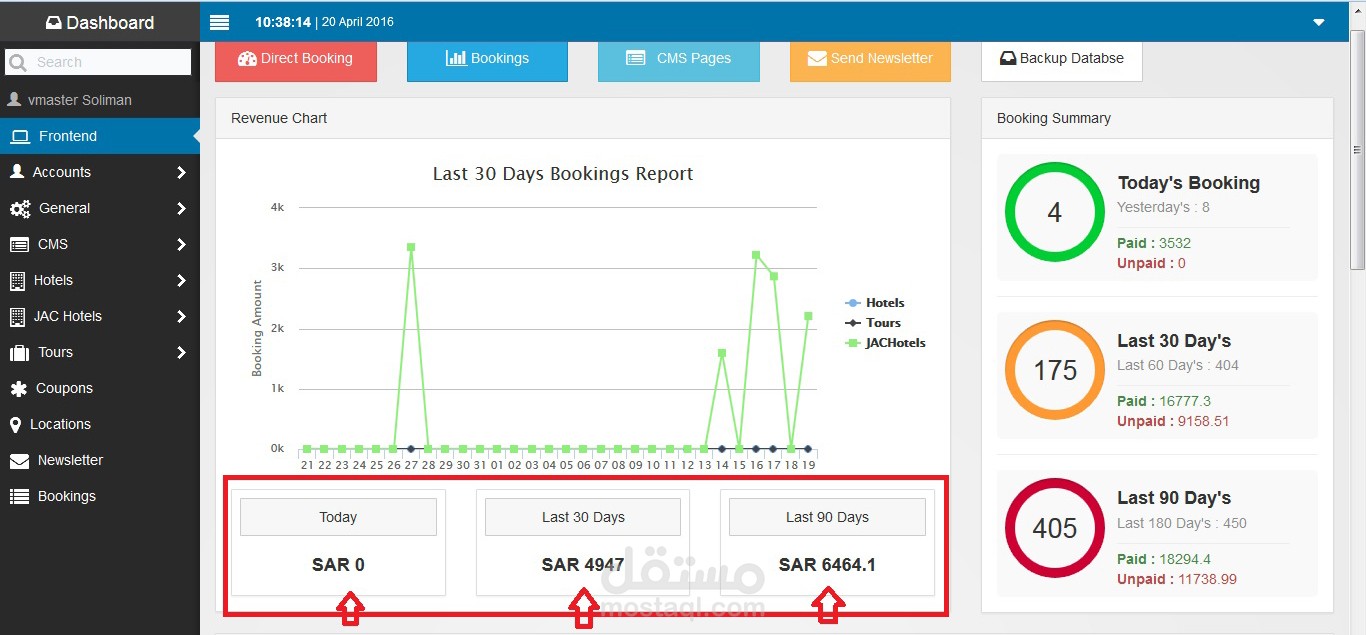 B2B Travel Booking System | مستقل