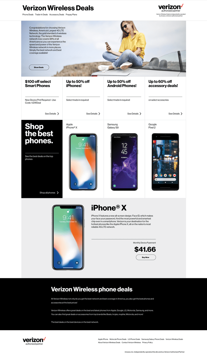 verizon wireless deals