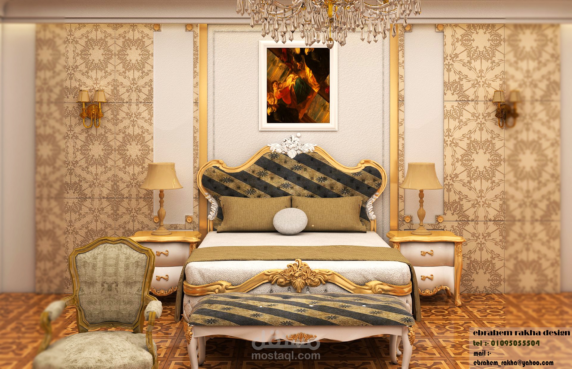 Classic Interior Bedroom