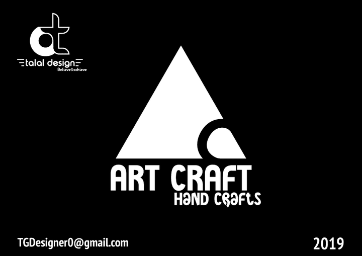 تصميم لوجو جديد Art Craft