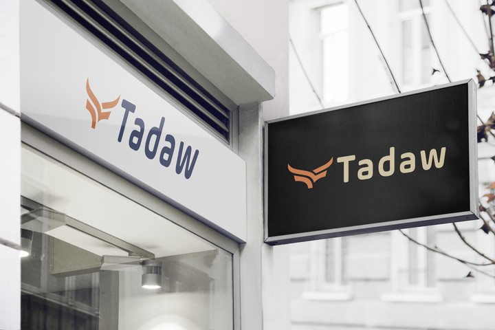 هوية مطبوعات لشركة Tadaw
