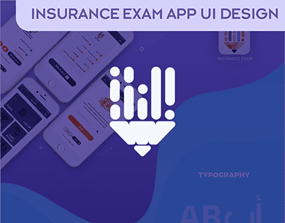 insurance exam App-Ui-Design