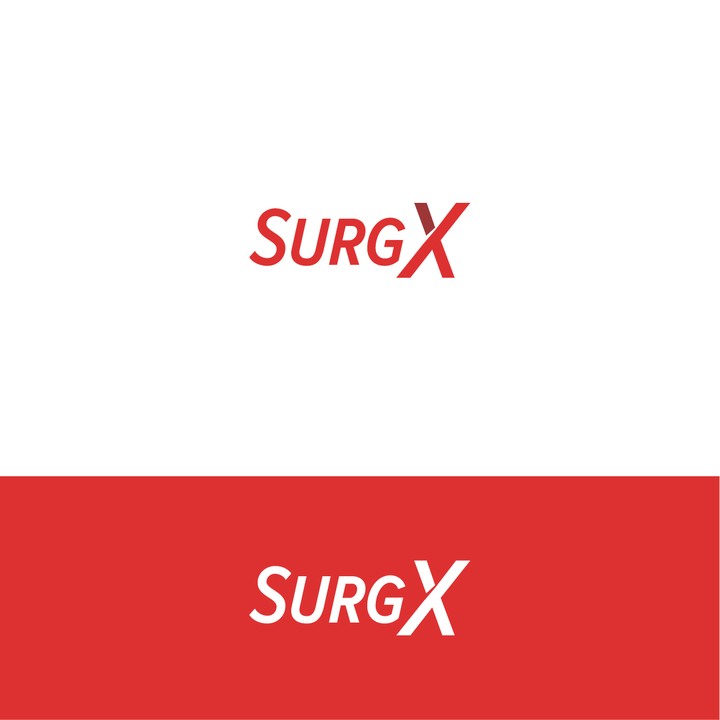 شعار لشركة SURG X