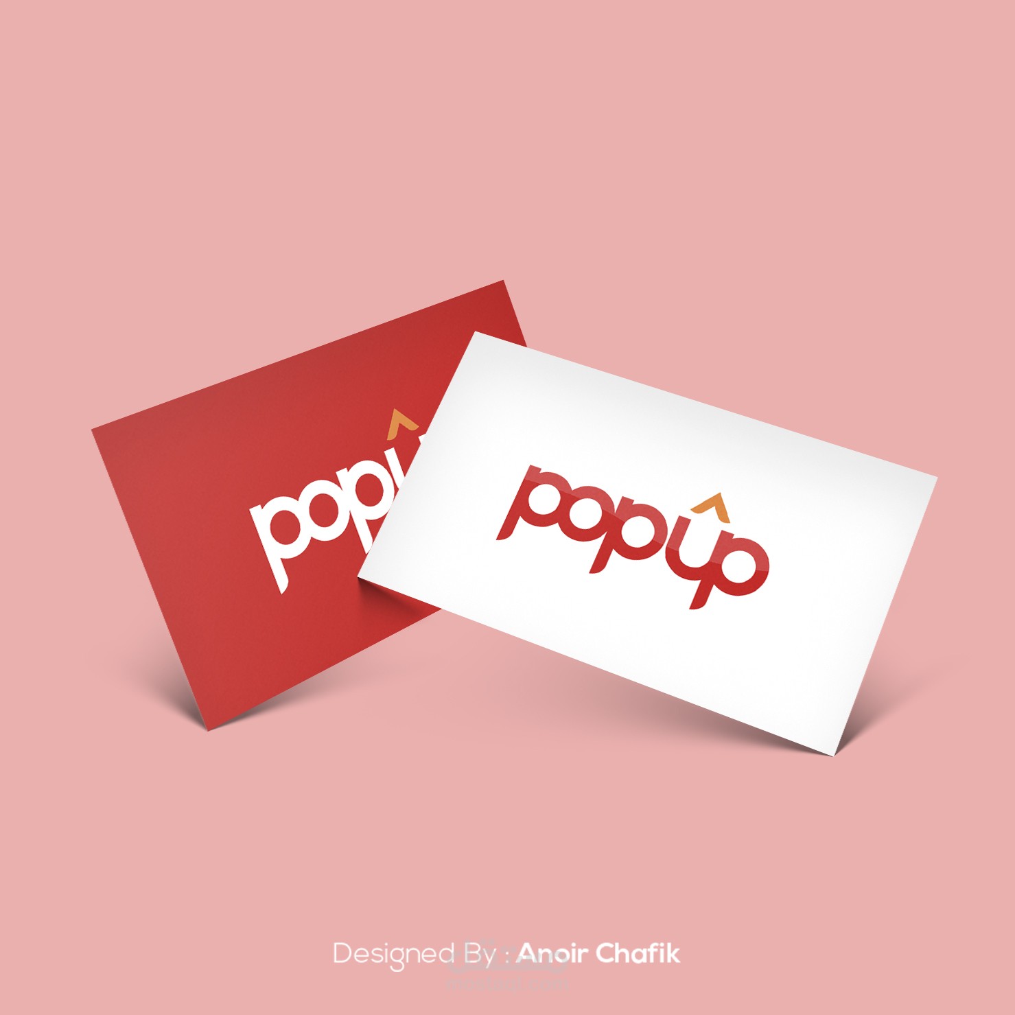 شعار لشركة Pop up