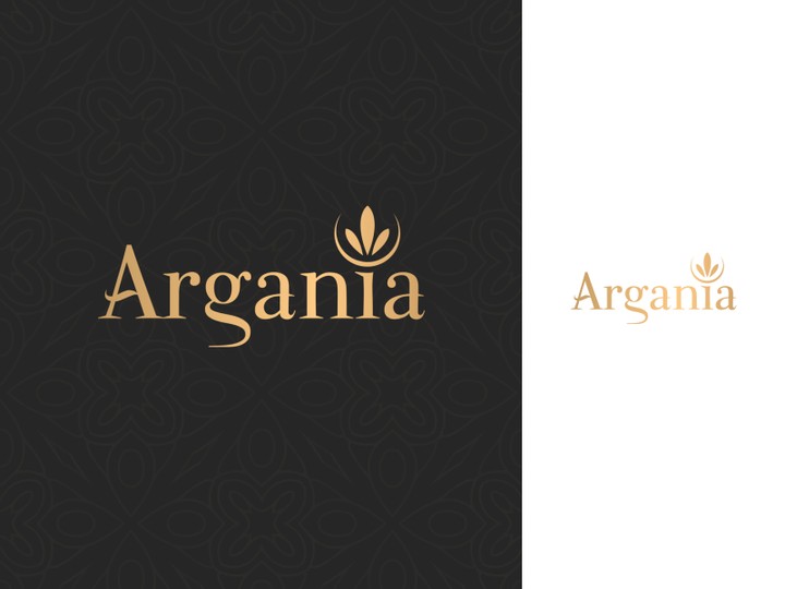 الهوية البصرية لشعار  Argania
