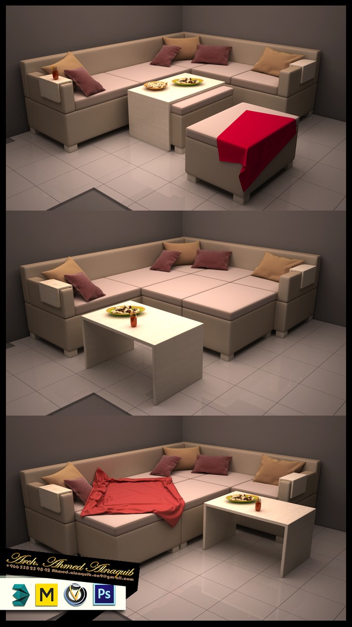 #Modern #Sofa #Modeling 