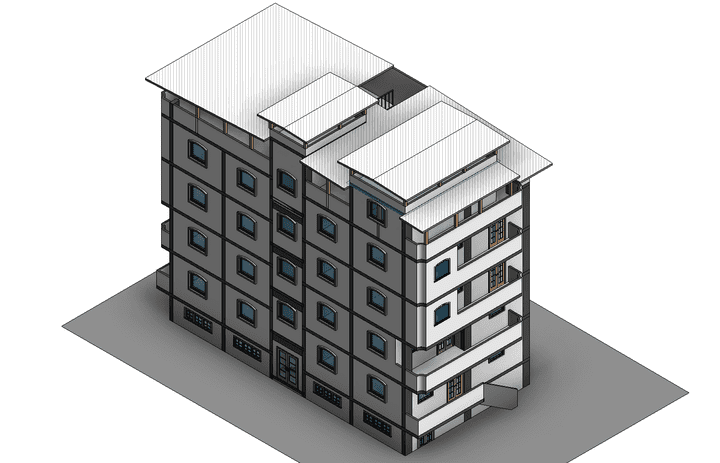 تصميم والإشراف على تنفيذ أدوار سكنية