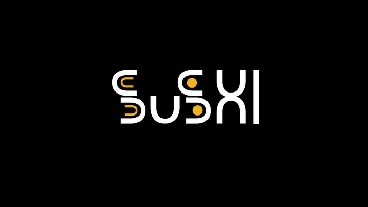 شعار لمطعم سوشي