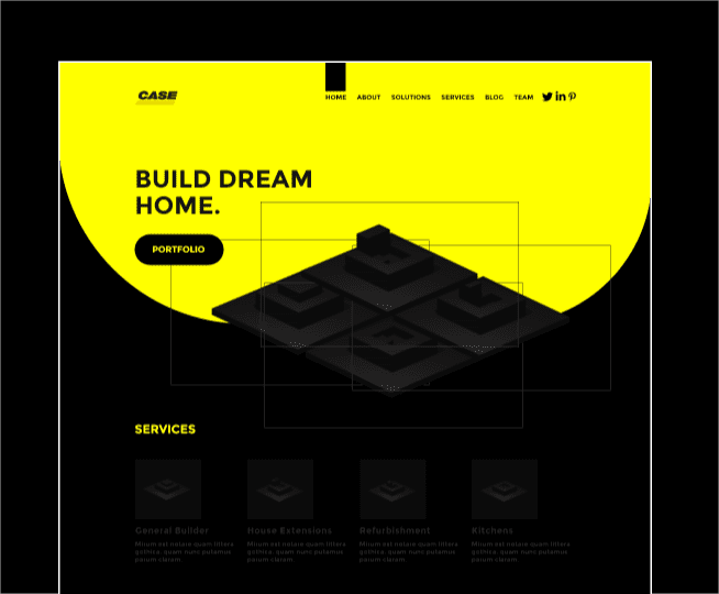 Home landing Page