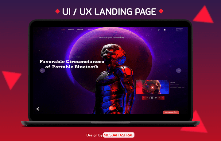UI / UX LANDING PAGE