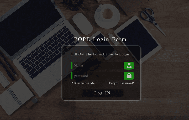 Login Form 4