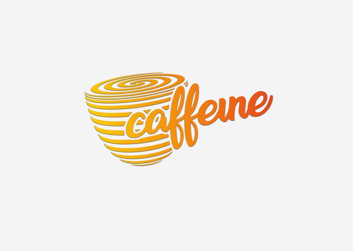 Caffeine Logo for Coffee shop