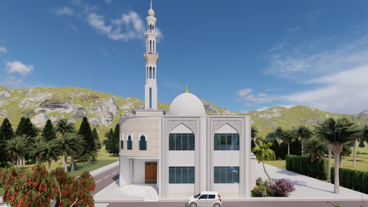 تصميم مسجد نيو كلاسيك