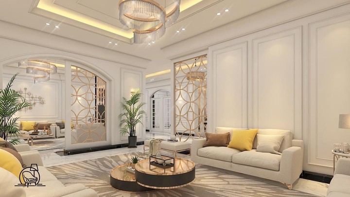 تصميم فيلا سكنية نيوكلاسيك ستايل - الامارات