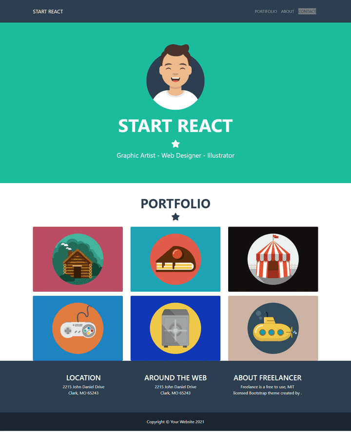 react js project