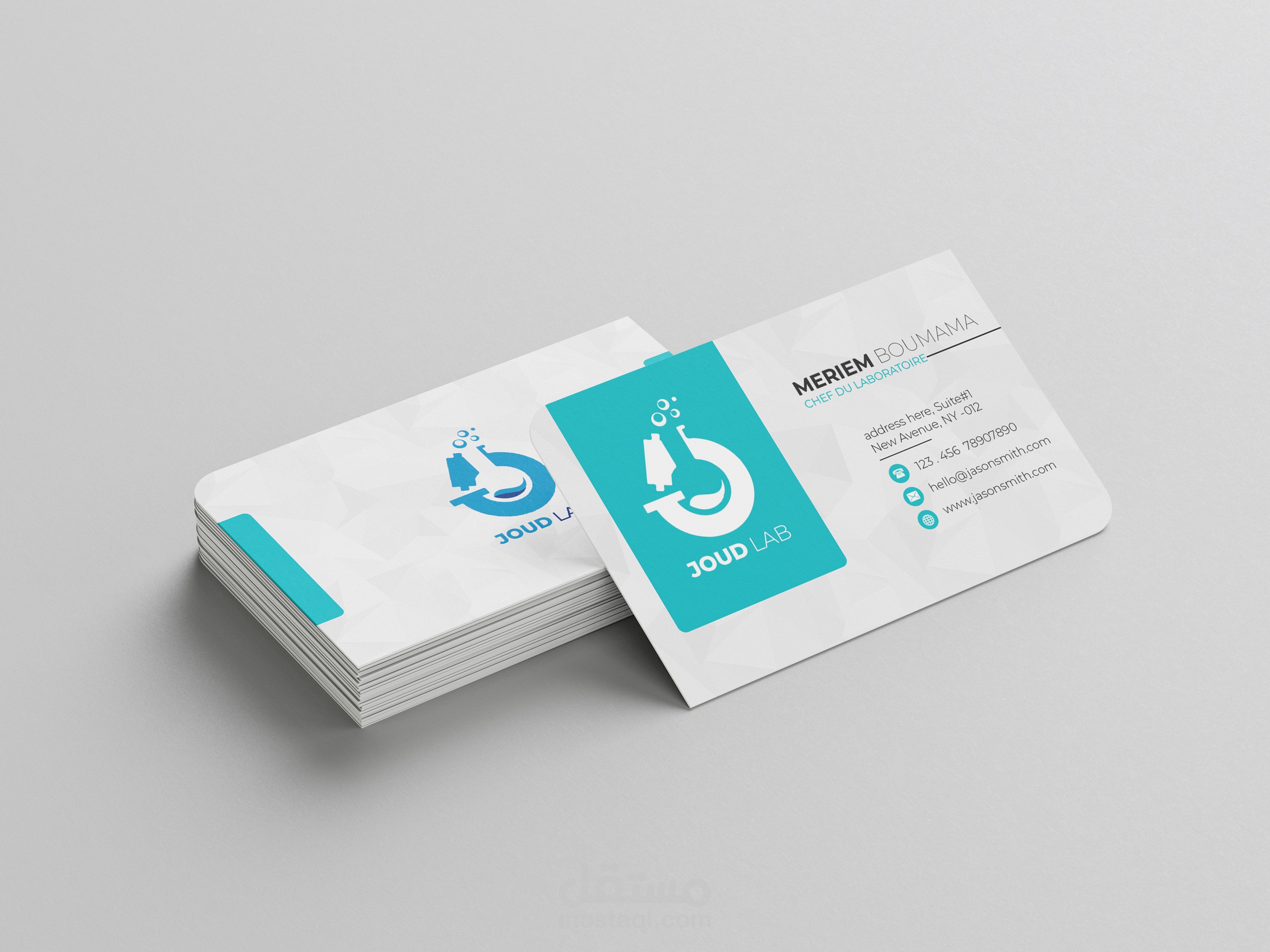 بعض تصاميم بطاقات العمل Business card