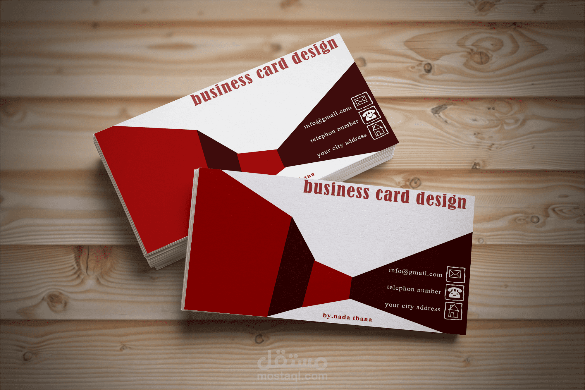 business card design