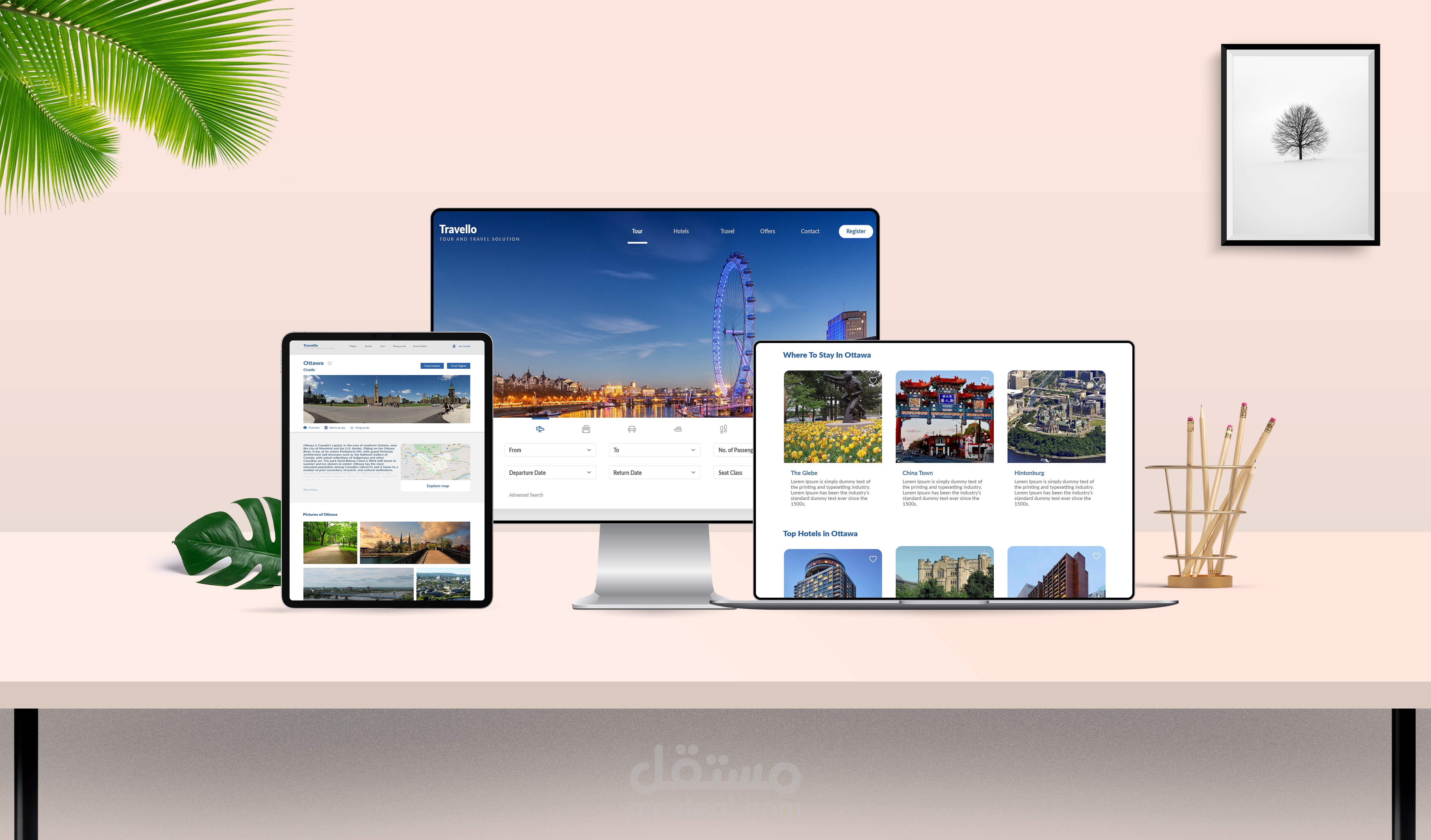 Travello - Website design