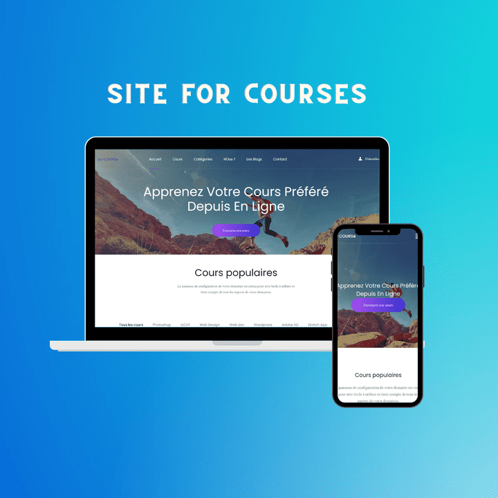 Site for courses