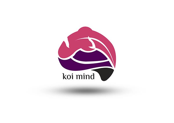 koi mind logo & social media design