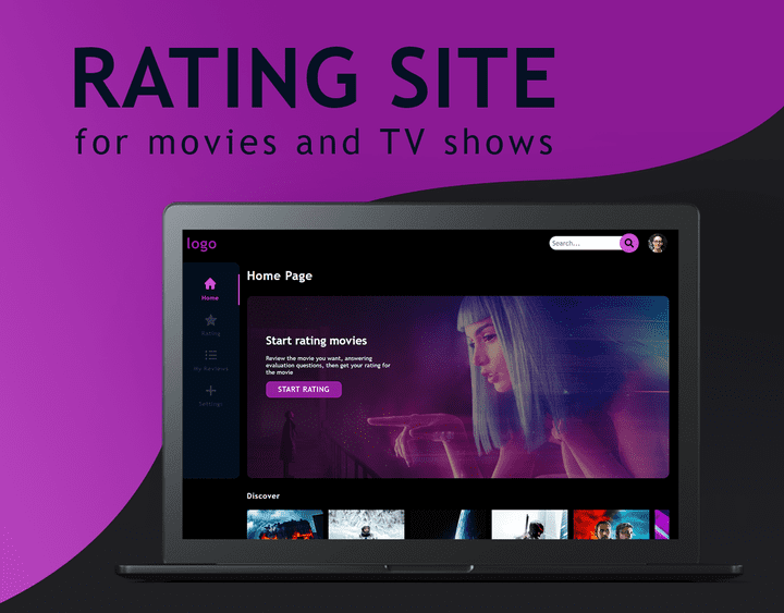 Rating Movies & TV shows UI