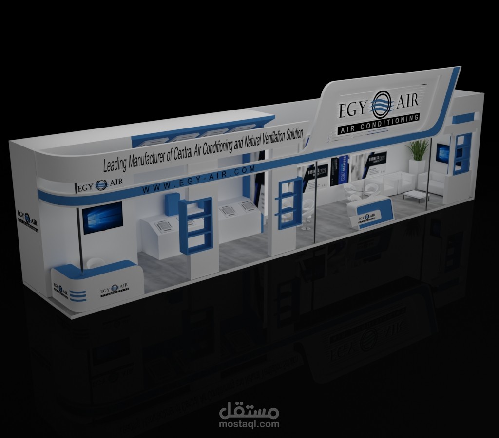 booth design تصميم جناح معرض