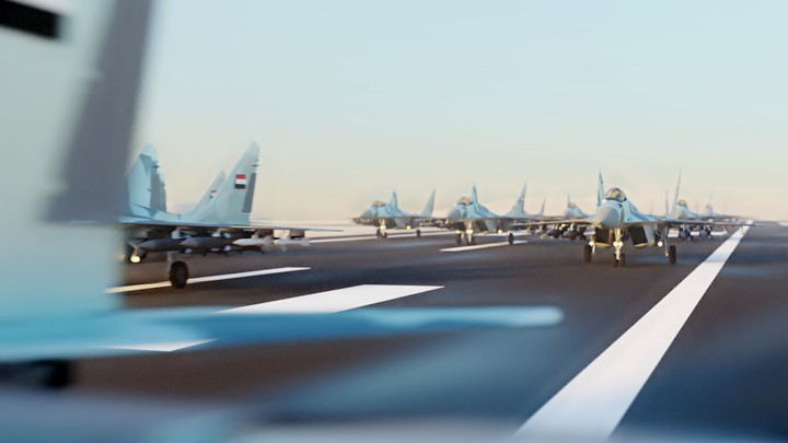 القوات الجوية المصرية - برومو 3D
