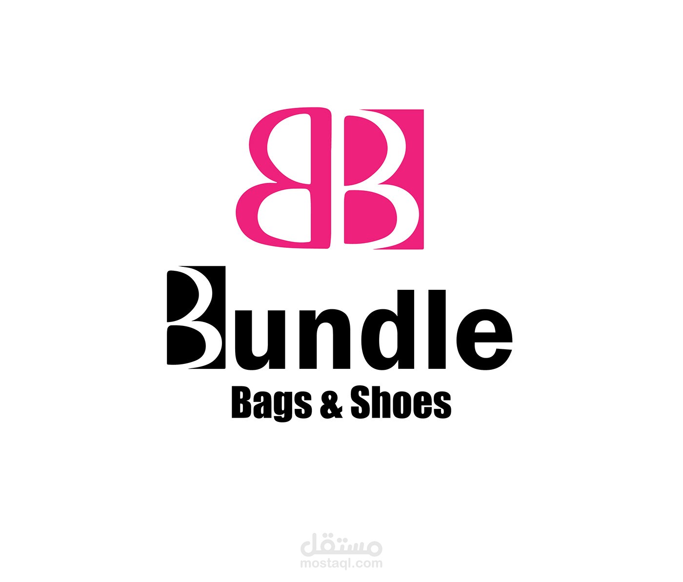 تصميم لوجود وبوستر لمحل احذية BUNDLE