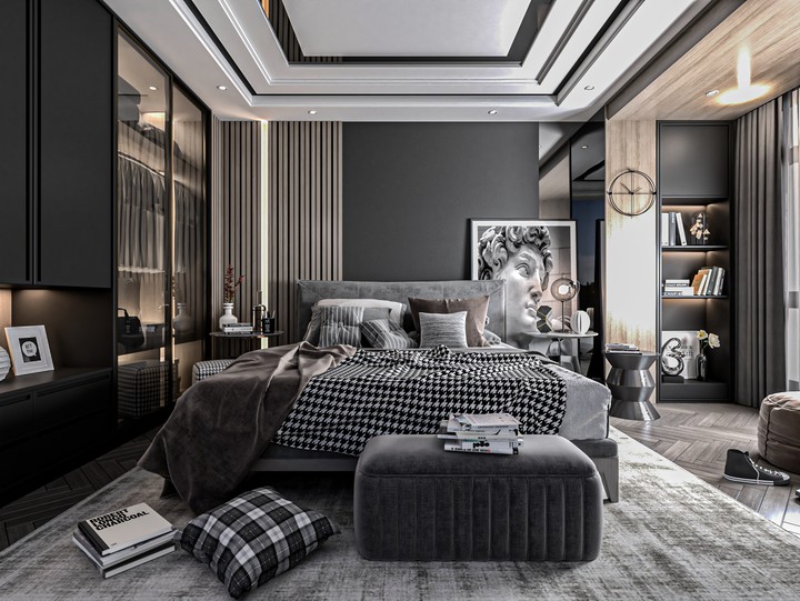Modern Bedroom | Interior Villa -- تصميم غرفه نوم