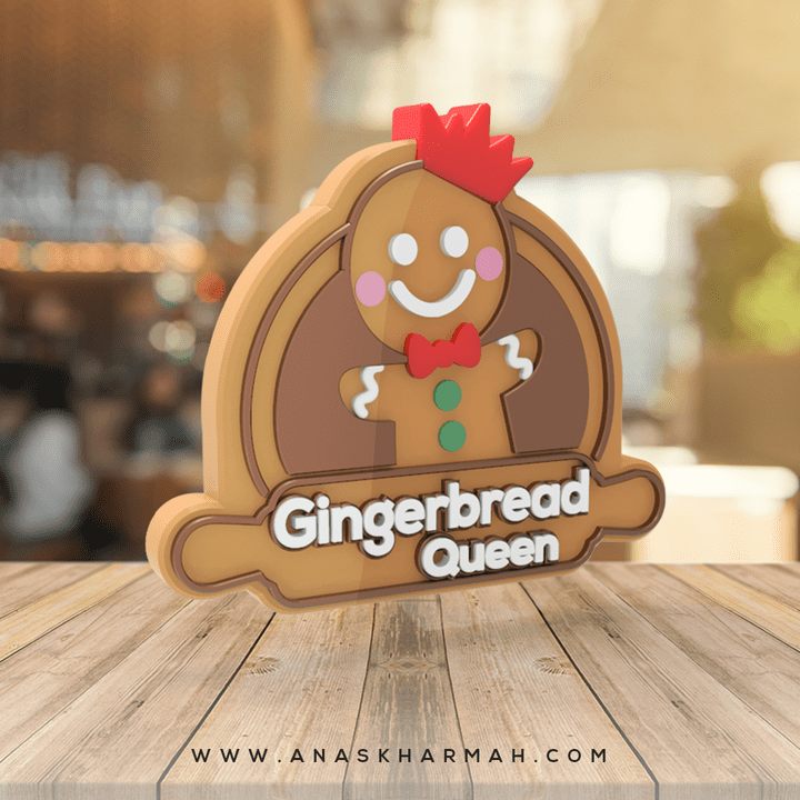GingerBread Queen | Logo