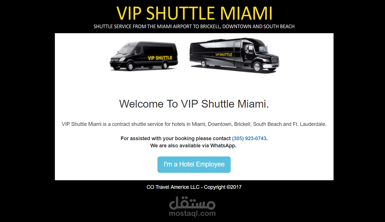 Vip Miami Shuttle System