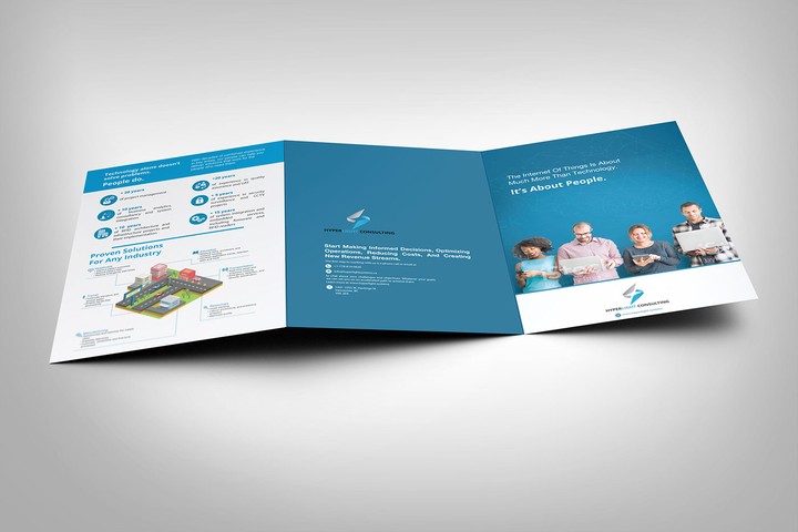 Tri folded brochure